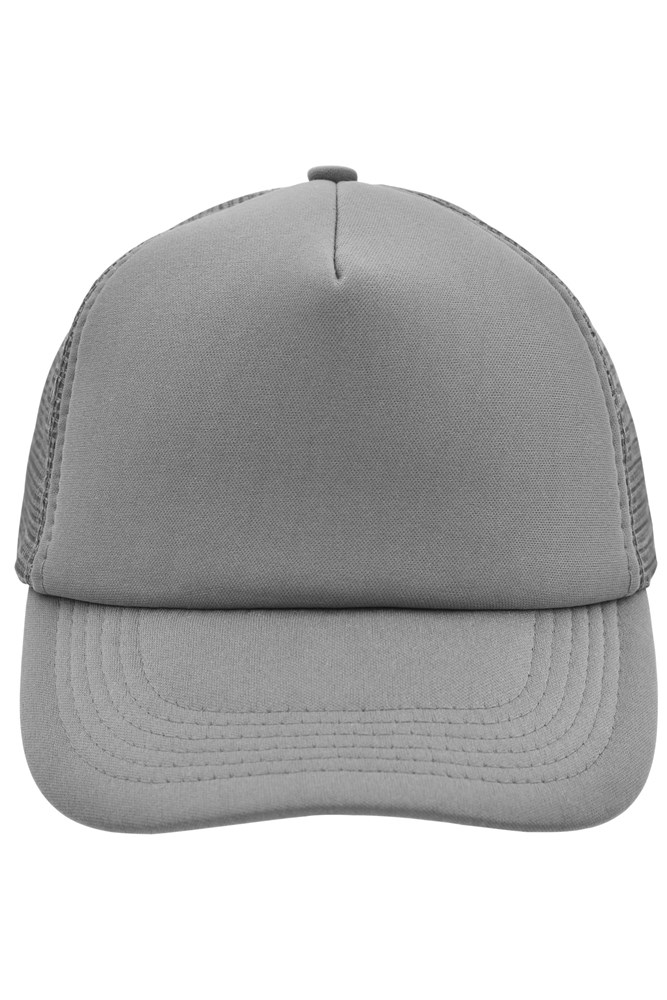 5 Panel Polyester Mesh Cap - Dark-grey (ca. Pantone 424C)