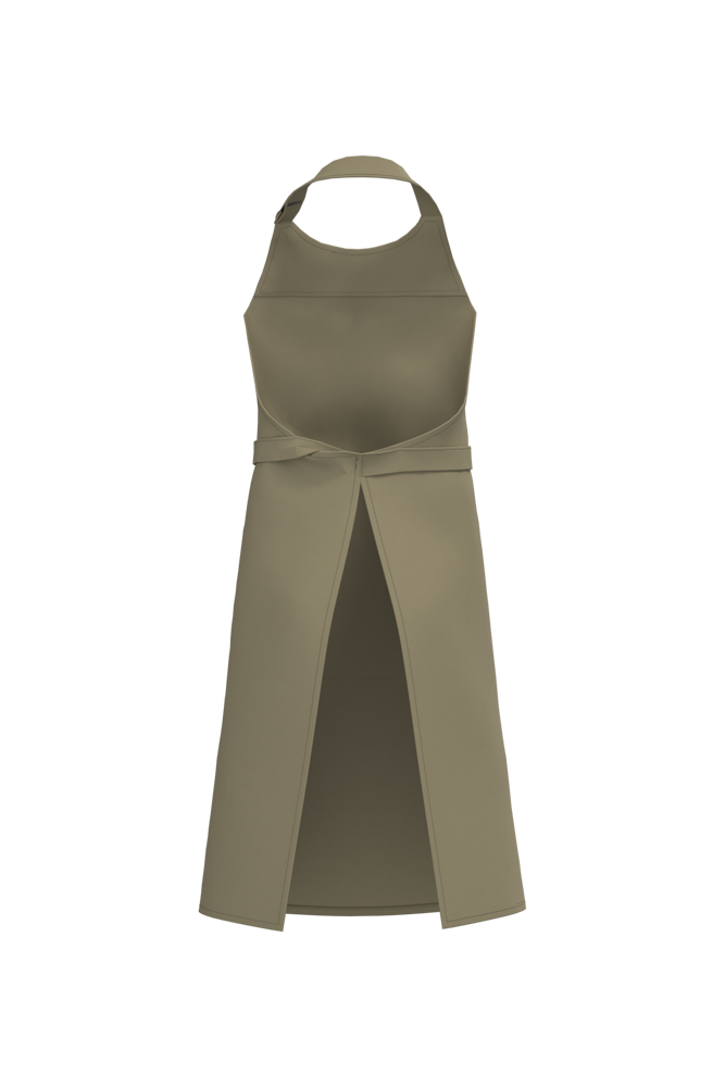 K8007 - Bio-Baumwolle Schürze mit Tasche