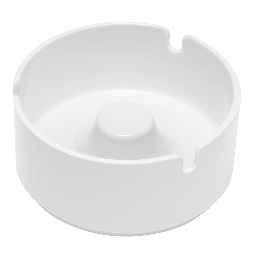 Aschenbecher, stapelbar - weiß