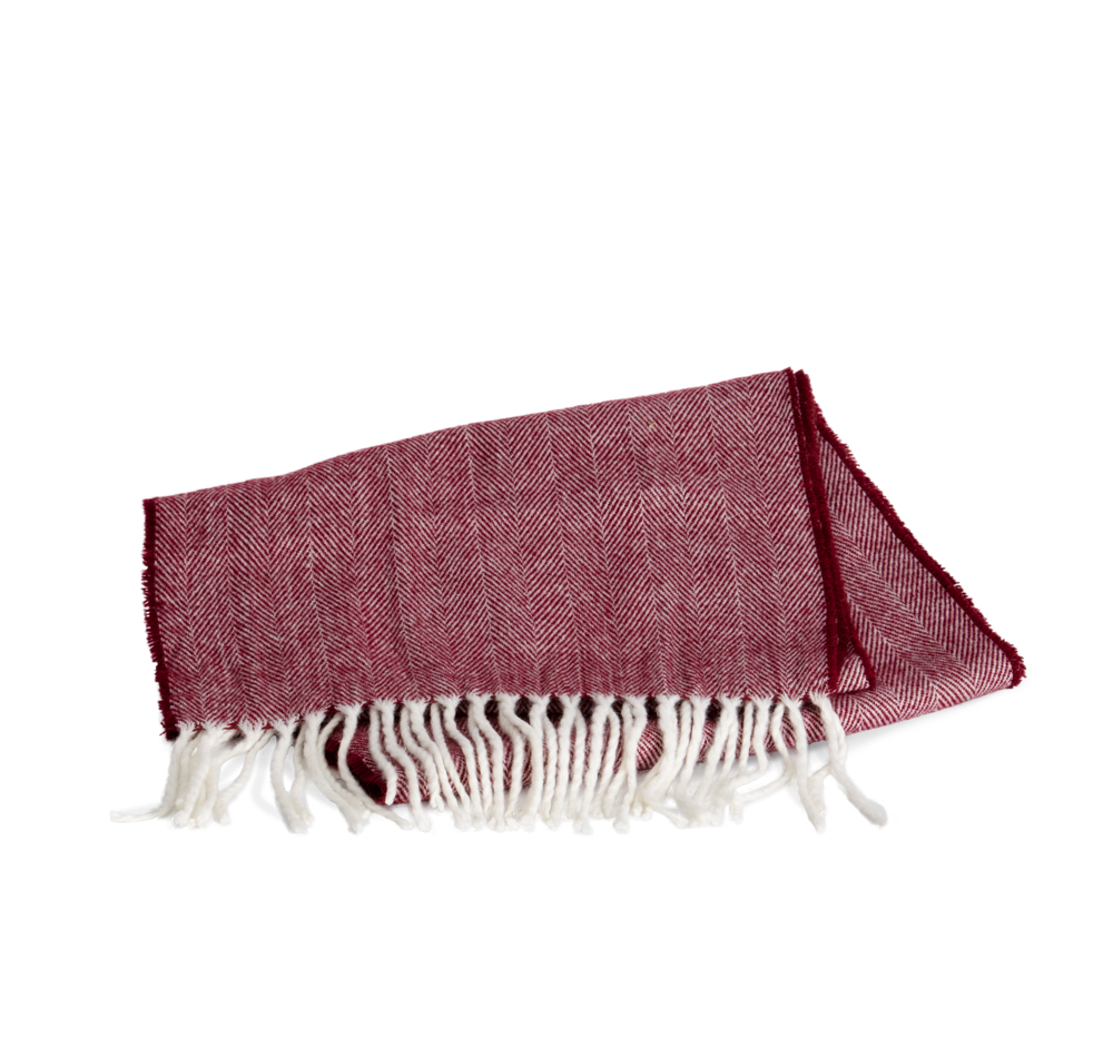 KP434 - Fransenschal - Wine / Natural