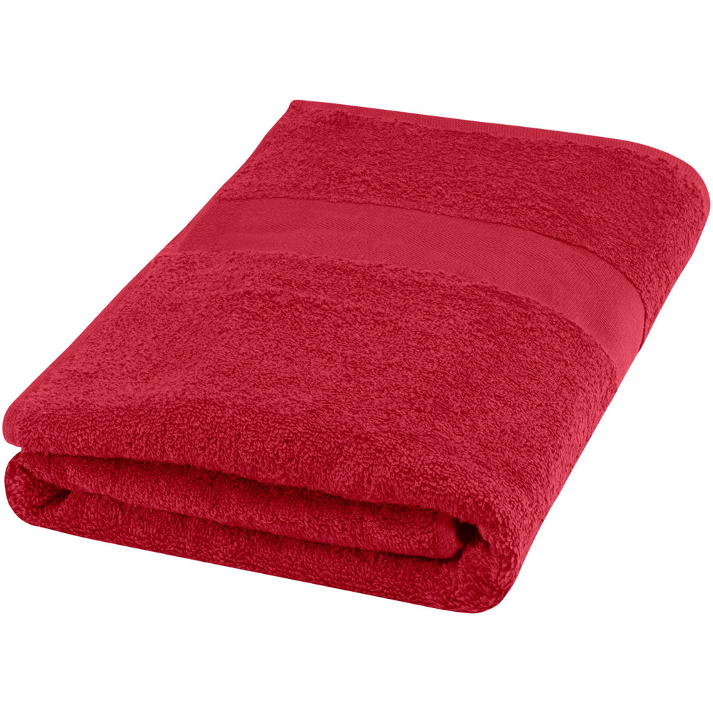 Amelia 450 g/m² Baumwollhandtuch 70 x 140 cm - rot