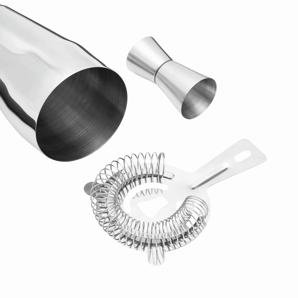 BARKEEPER - Edelstahl-Cocktailshaker-Set