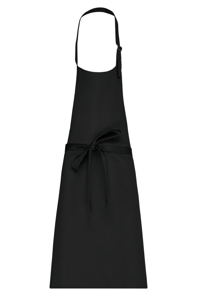 K8000 - Schürze aus mischgewebe ohne Tasche - Black