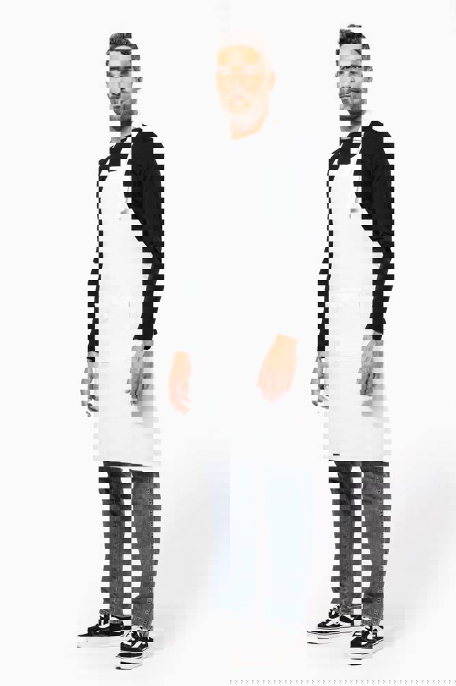 K8010 - Bei hohen Temperaturen waschbare Schürze aus Baumwollpolyester