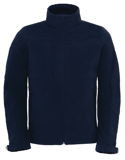 B&C COLLECTION - Men´s Hooded Softshell - navy