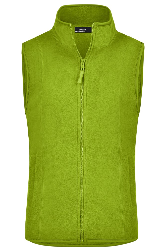 Girly Microfleece Vest - Lime-green (ca. Pantone 366U)