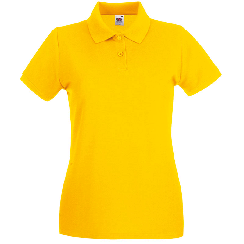 630300 - Ladies Premium Polo - sonnenblumengelb