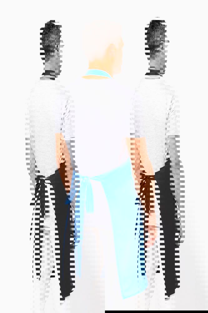 K8007 - Bio-Baumwolle Schürze mit Tasche