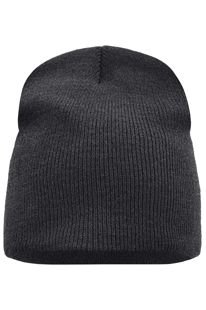 Beanie No.1 - Grey-melange (ca. Pantone 423U)