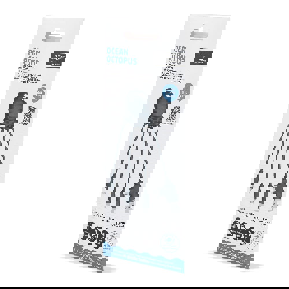 4009| Xoopar Eco Octopus Ladekabel Ocean Bound Plastic
