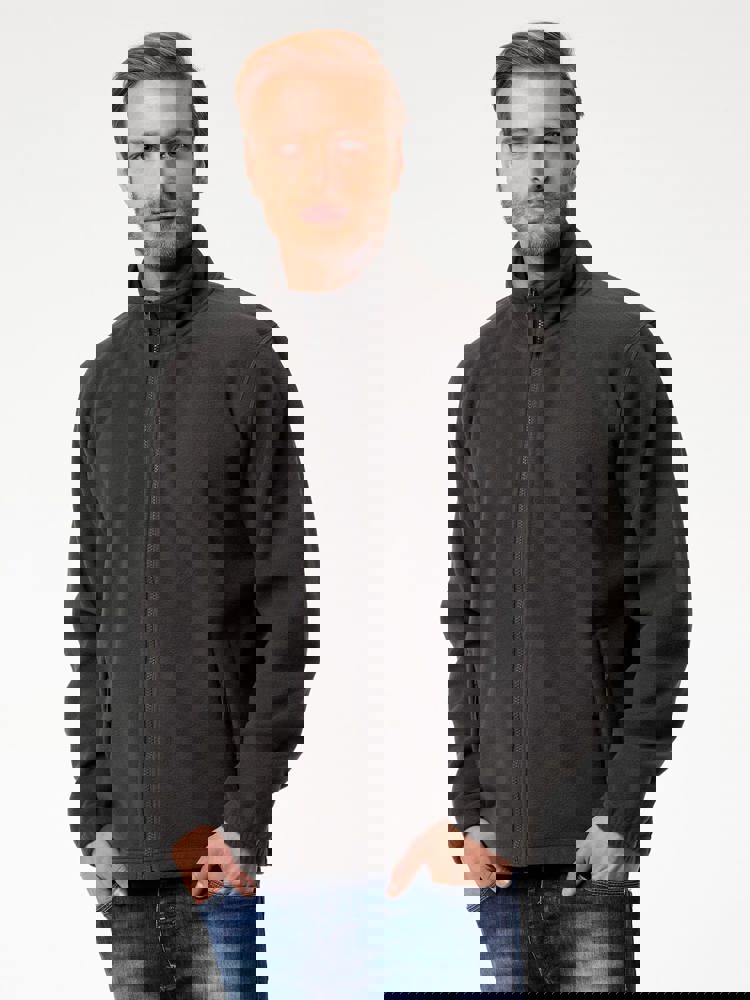 BS Peak Fleecejacke mit durchgehendem Reißverschluss, 290 gr/m² - Rot (PMS 186c)