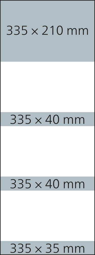 3-Monatskalender Mehrblock Maxi 3 Post