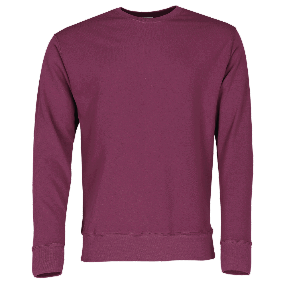 621560 - Lightweight Set-In Sweat - burgund