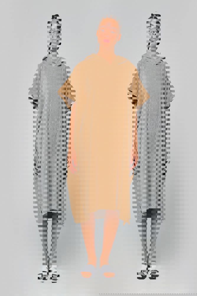 PA581 - Unisex-Frottee-Poncho mit Kapuze