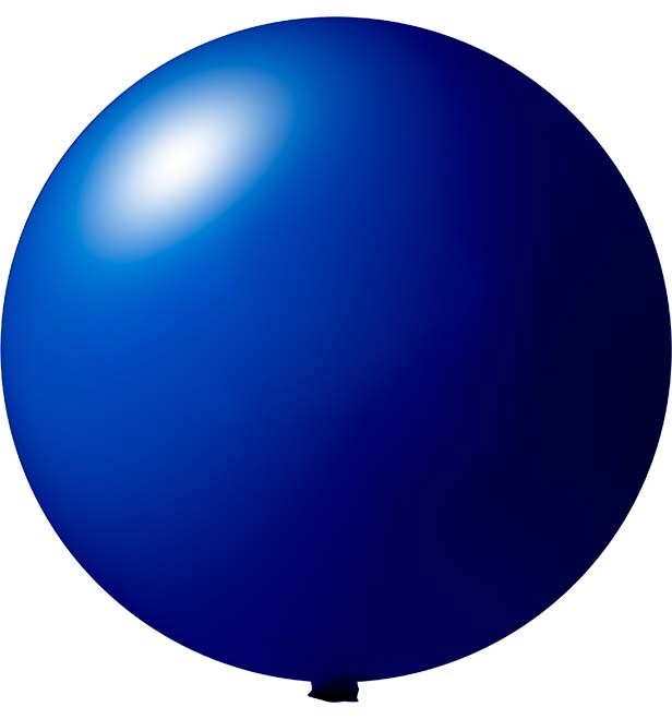 Bedruckte Riesenballons Ø 250 cm - Dunkelblau (4456) Pastel (± PMS 661)