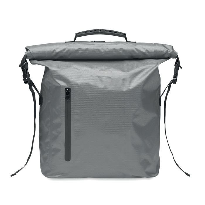 SCUBAROLL - Rolltop-Tasche RPET - Steingrau