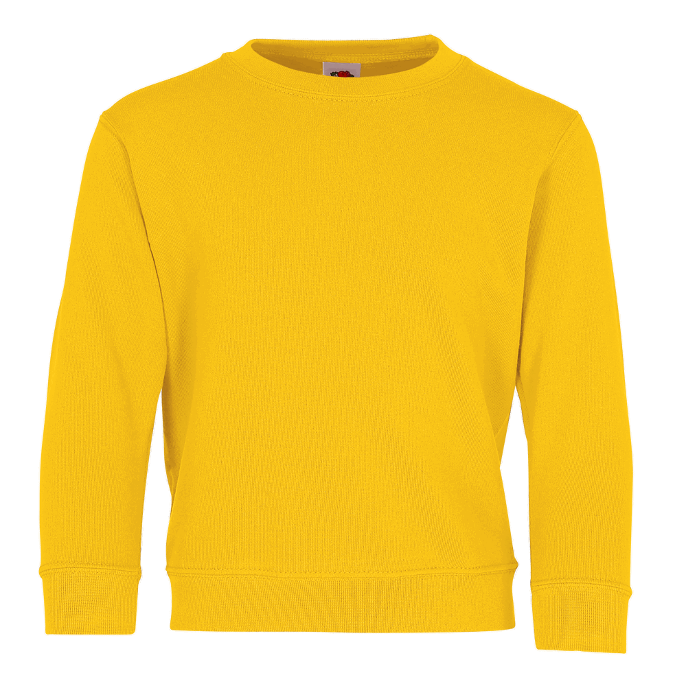 620410 - Kids Classic Set-In Sweat - sonnenblumengelb