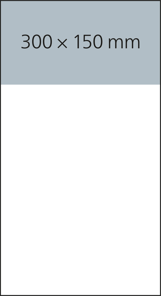 3-Monatskalender Einblatt Budget 3, blau