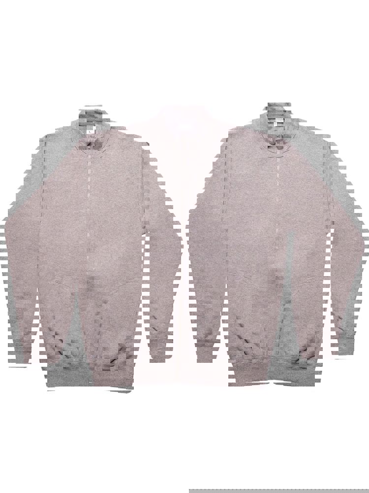 BS Explorer Pullover mit durchgehendem Reißverschluss, 280 gr/m² - Grau-meliert (PMS Cool Grey 7C)