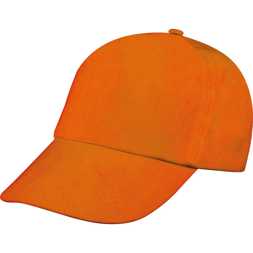 5 Panel Baseballcap Santa Fe - orange