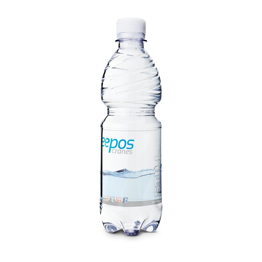 500 ml PromoWater - Mineralwasser, still, Hergestellt in Deutschland - Papier-Etikett