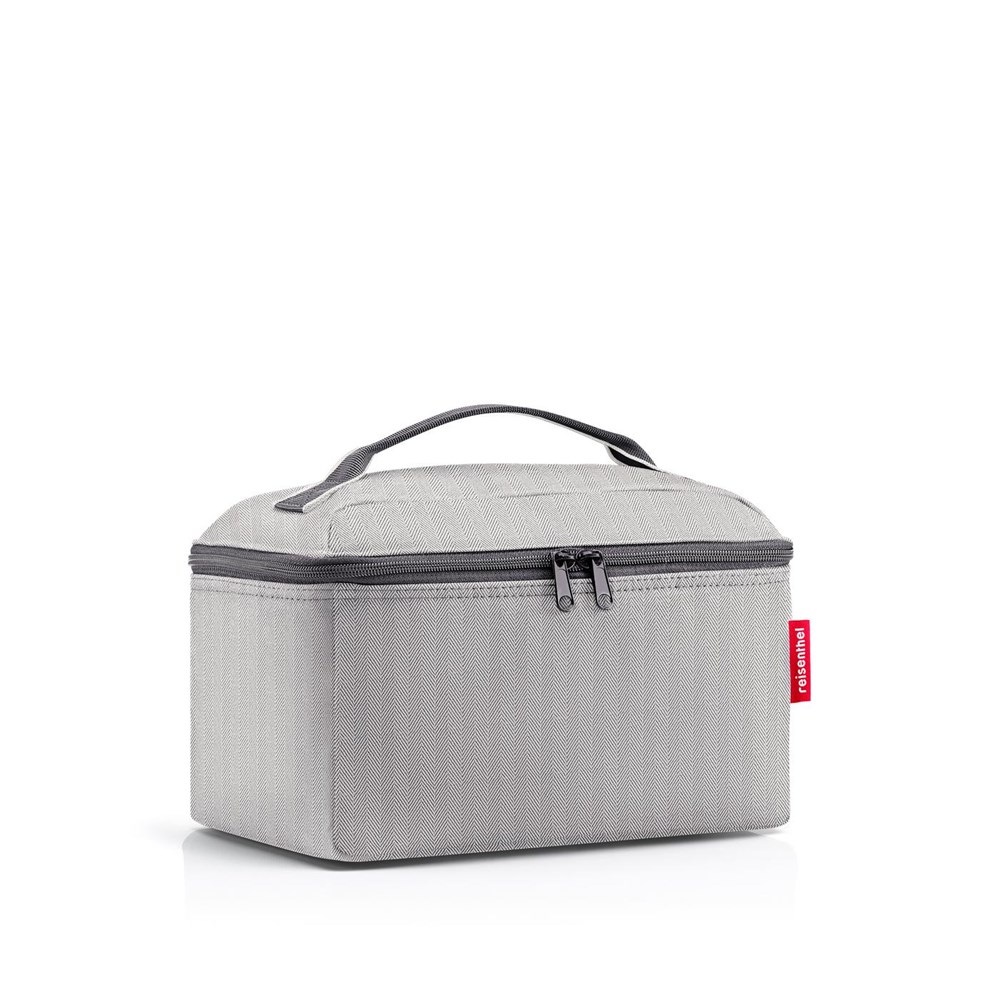 beautycase - herringbone grey