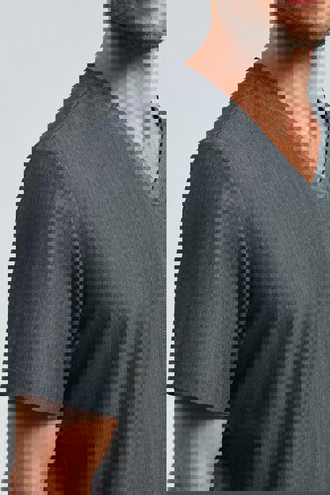 NN200 - Stretch-Tunika für Herren mit kurzen Ärmeln