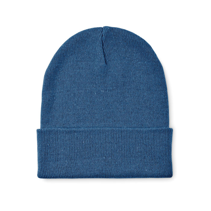 BEANIX - Beanie mit Bündchen - blau