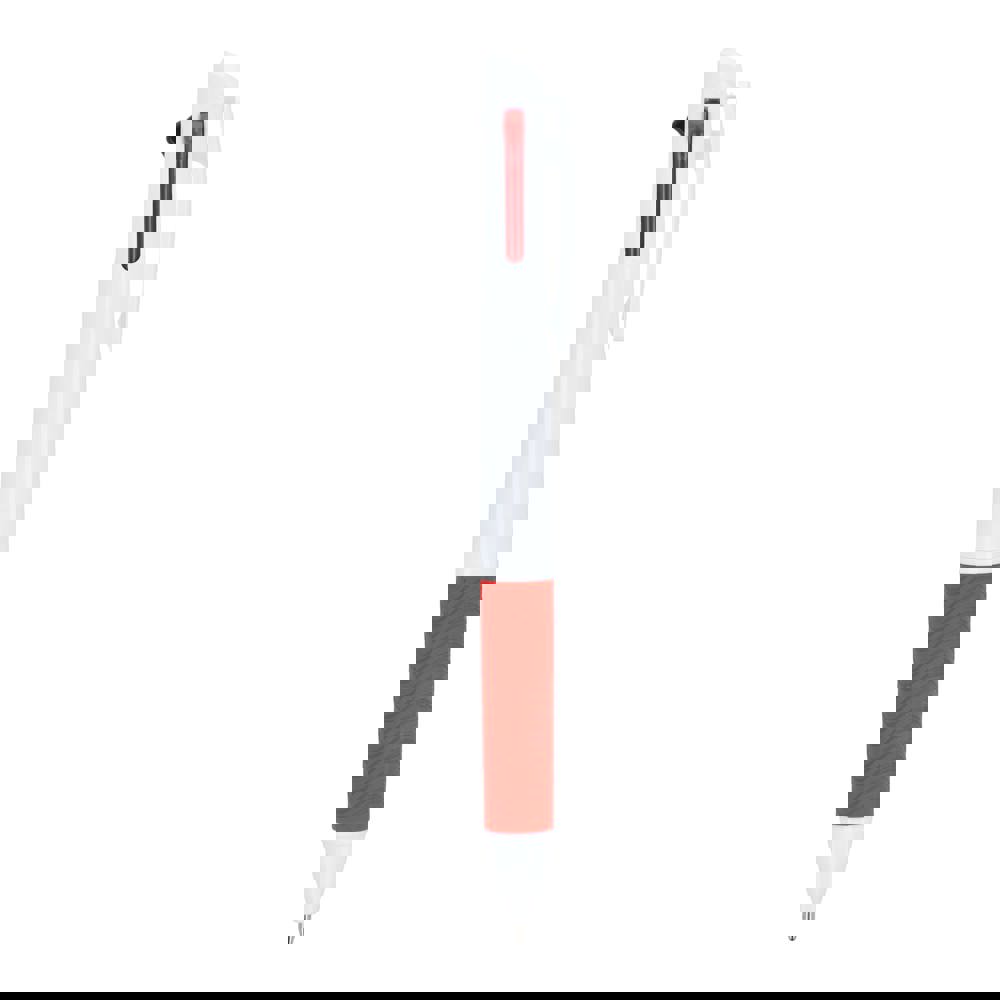 3-Farben-Stift mit Griffzone und Schlüsselband