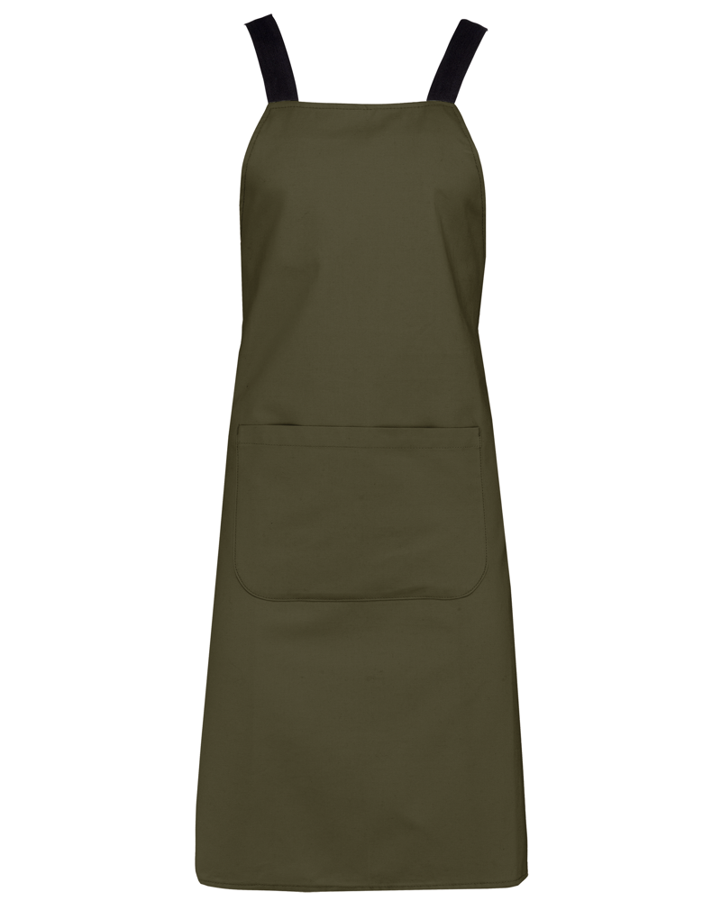 K8002 - Schürze aus Bio-Baumwolle - Mossy Green