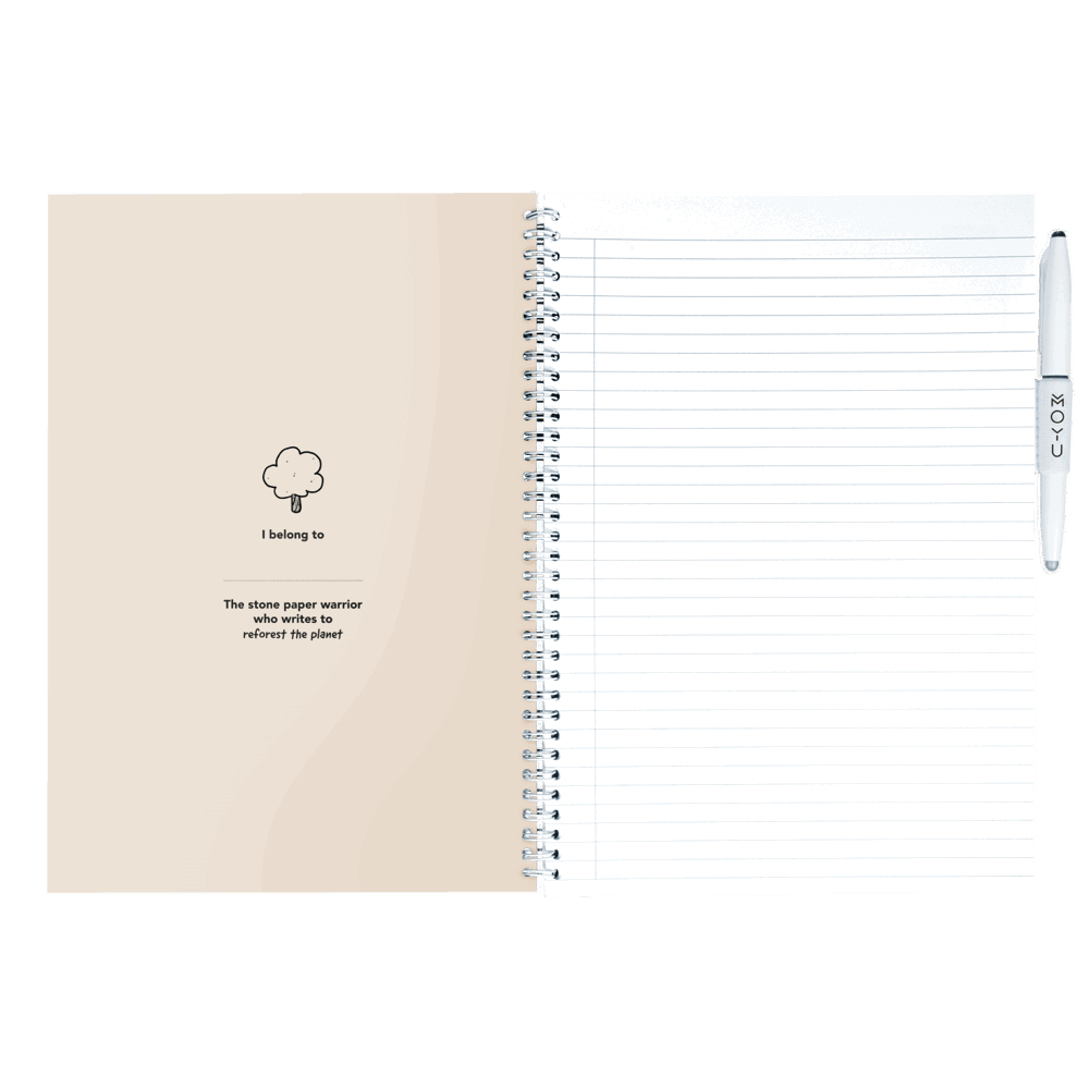 A4 Notizbuch wiederbeschreibbar Hardcover