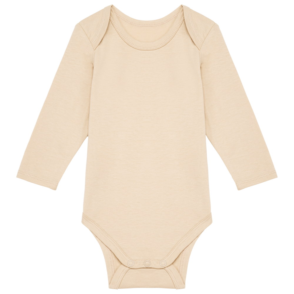 K837 - Body aus Bio-Baumwolle für Babys - Light Sand