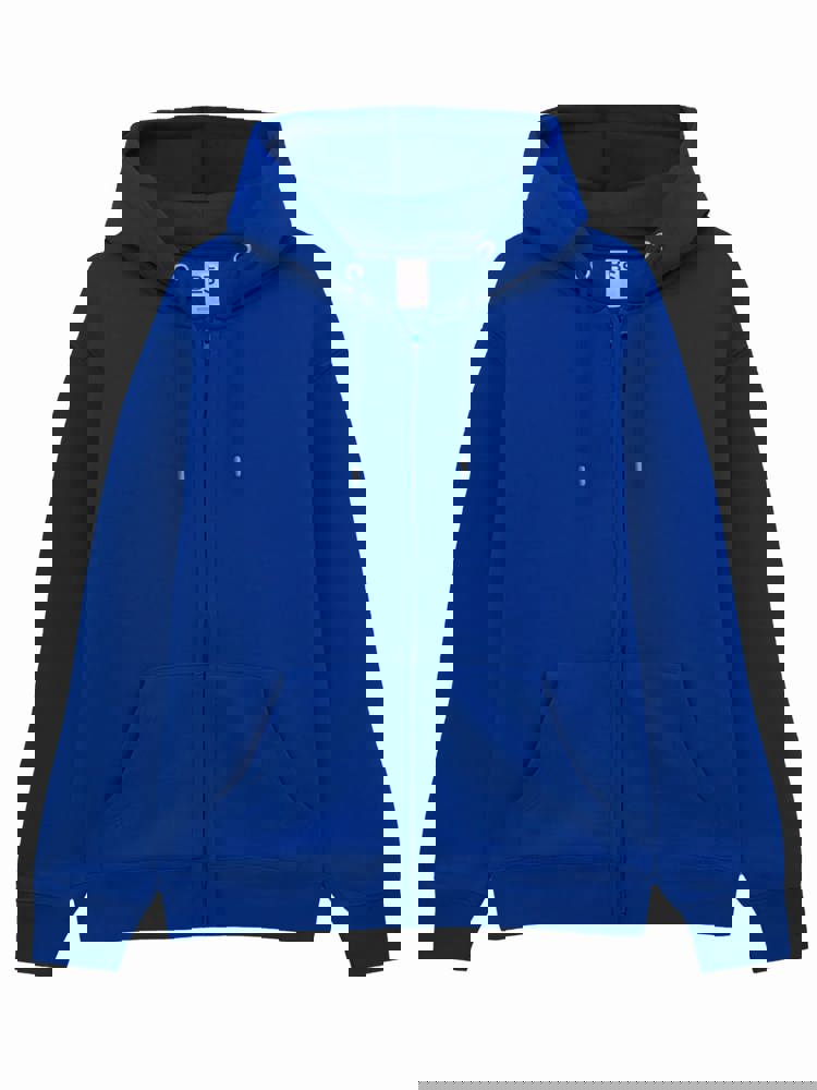 BS Chili Hoodie mit durchgehendem Reißverschluss, 280 gr/m² - Kobaltblau (PMS 2145C)