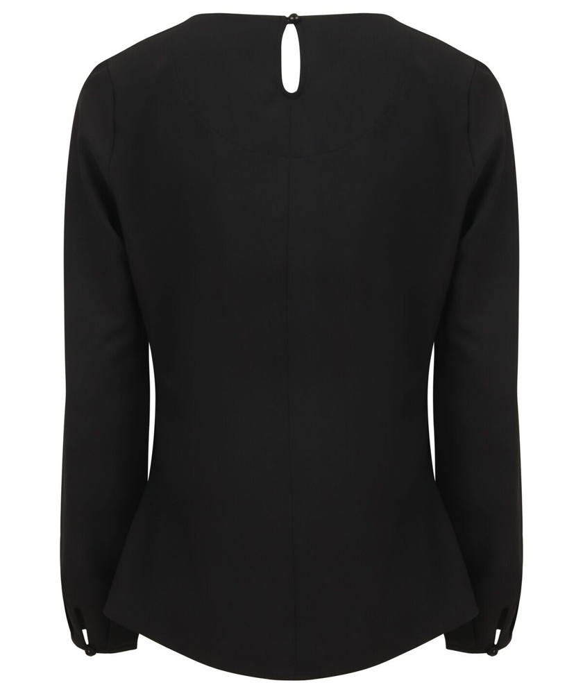 H598 - Bluse mit langen Ärmeln