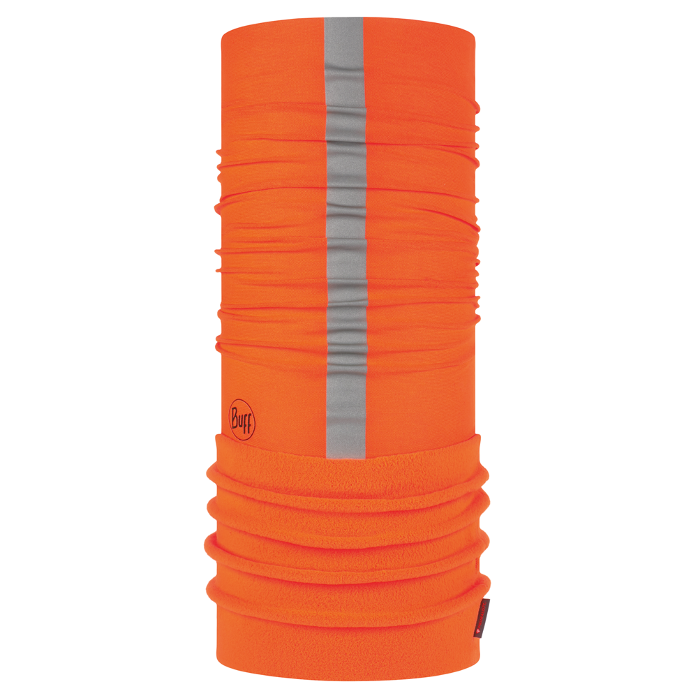BUF134913 - Schlauchschal Polar - Solid Orange Fluor Reflective