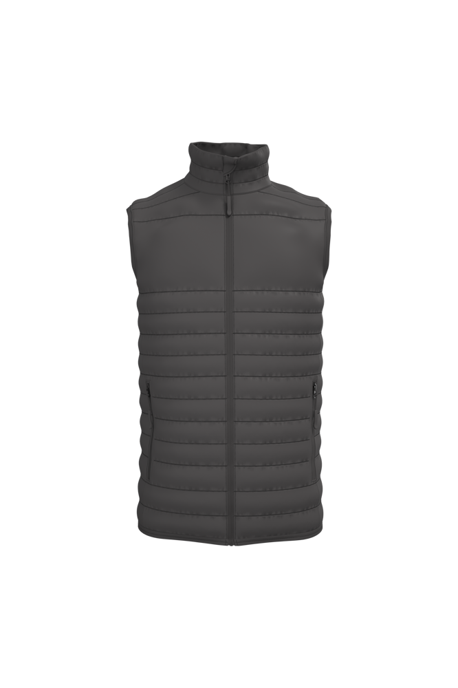 IB6172 - Herren gestepptes Bodywarmer - Dark Grey