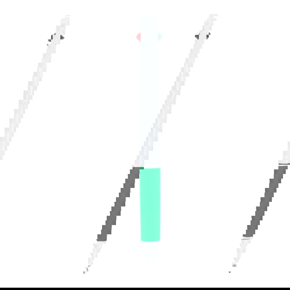 3-Farben-Stift mit Griffzone und Schlüsselband