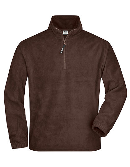 Daiber - Half-Zip Fleece - Brown