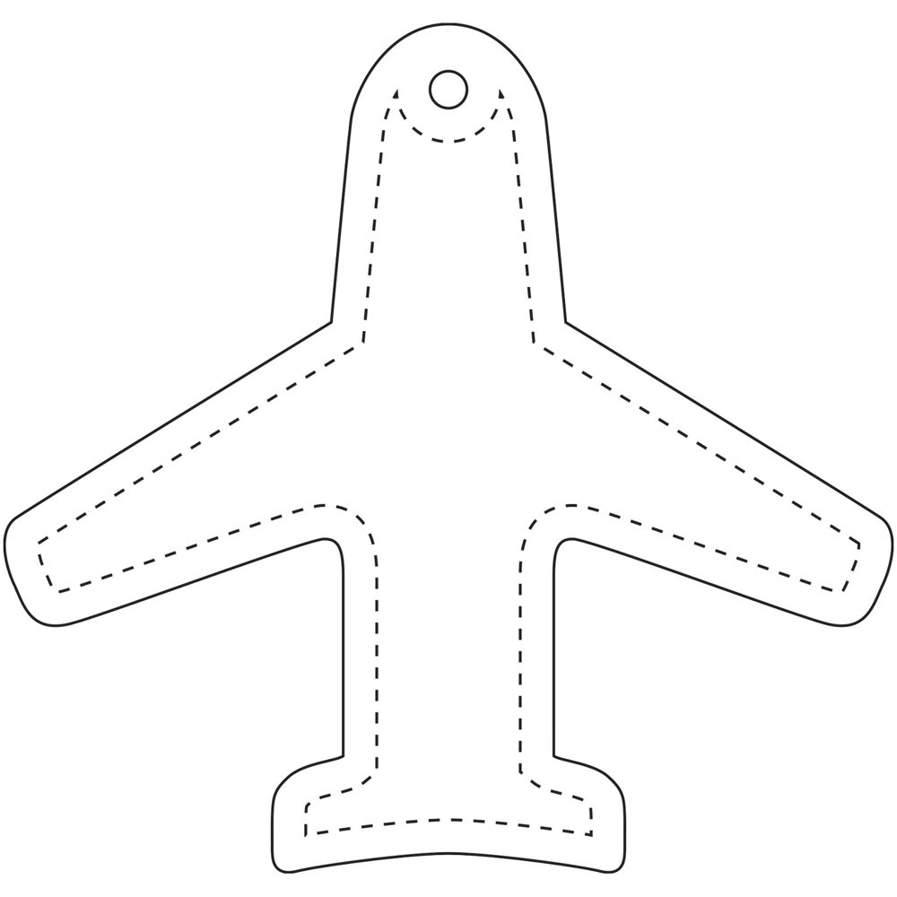 RFX™ H-09 Reflektierender TPU-Anhänger Flugzeugs