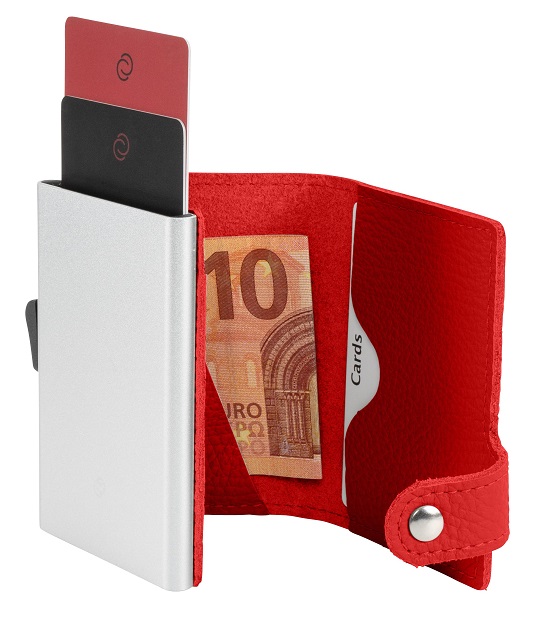 C-Secure RFID Börse - rot