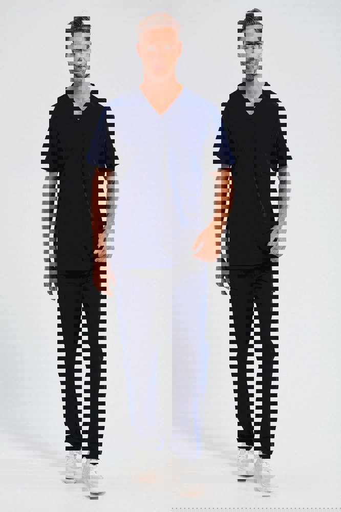 NN200 - Stretch-Tunika für Herren mit kurzen Ärmeln