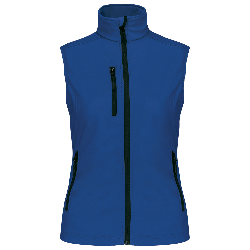 K404 - Damen Softshell Bodywärmer - Dark Royal Blue