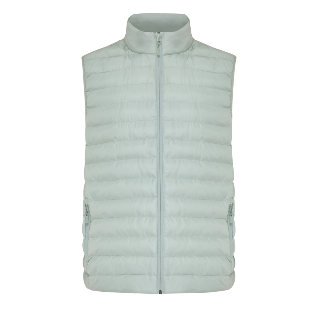 IQONIQ Meru Herren Bodywarmer aus recyceltem Polyester - Iceberg green (± PMS 15-5205 TCX)
