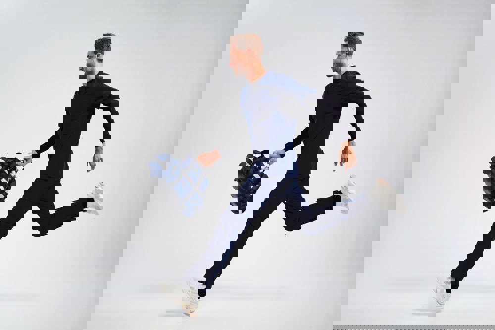 NN200 - Stretch-Tunika für Herren mit kurzen Ärmeln