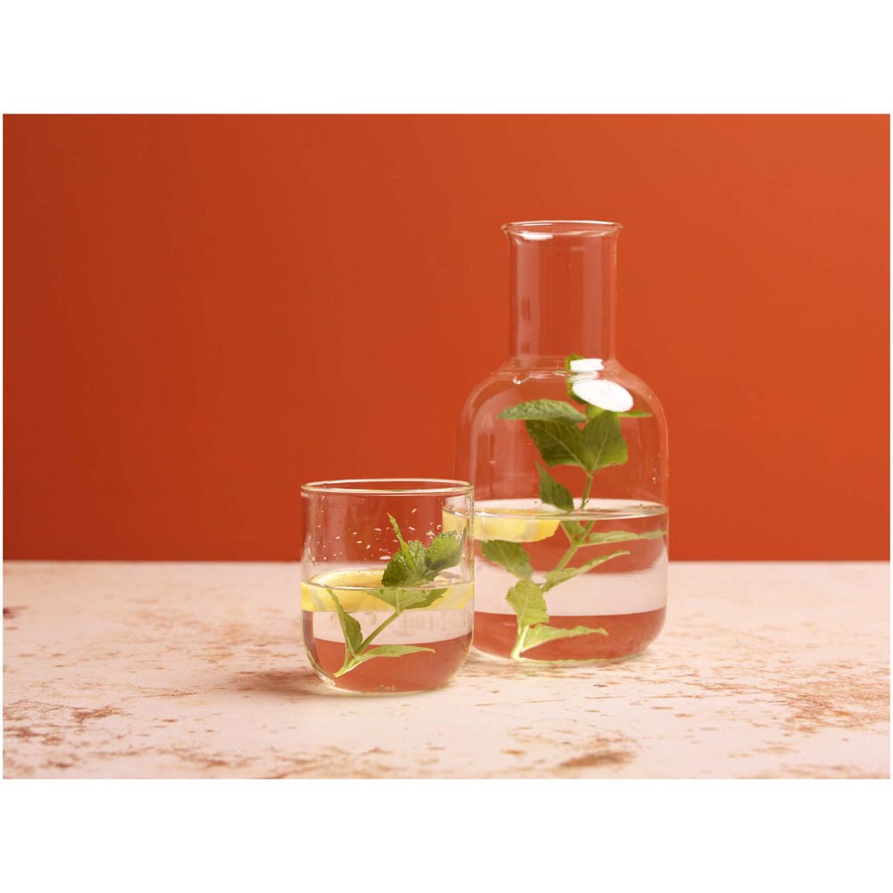 Amelie Set aus Glaskaraffe und Tasse