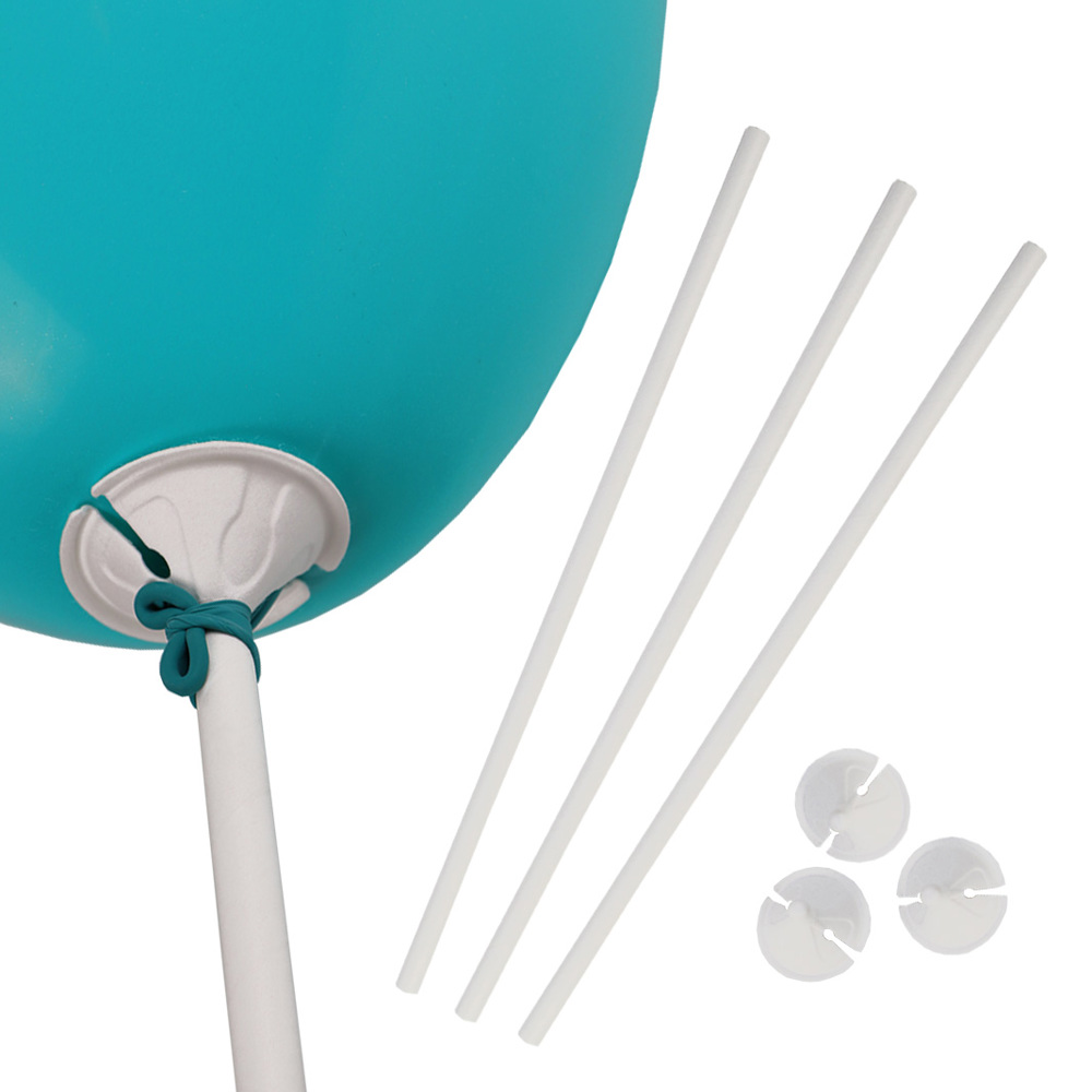 Ballonstäbe aus Papier