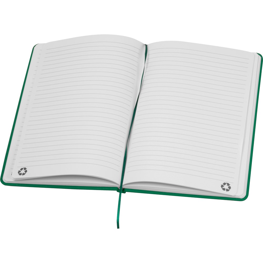 A5 Notizbuch aus recyceltem Papier DOMINIK