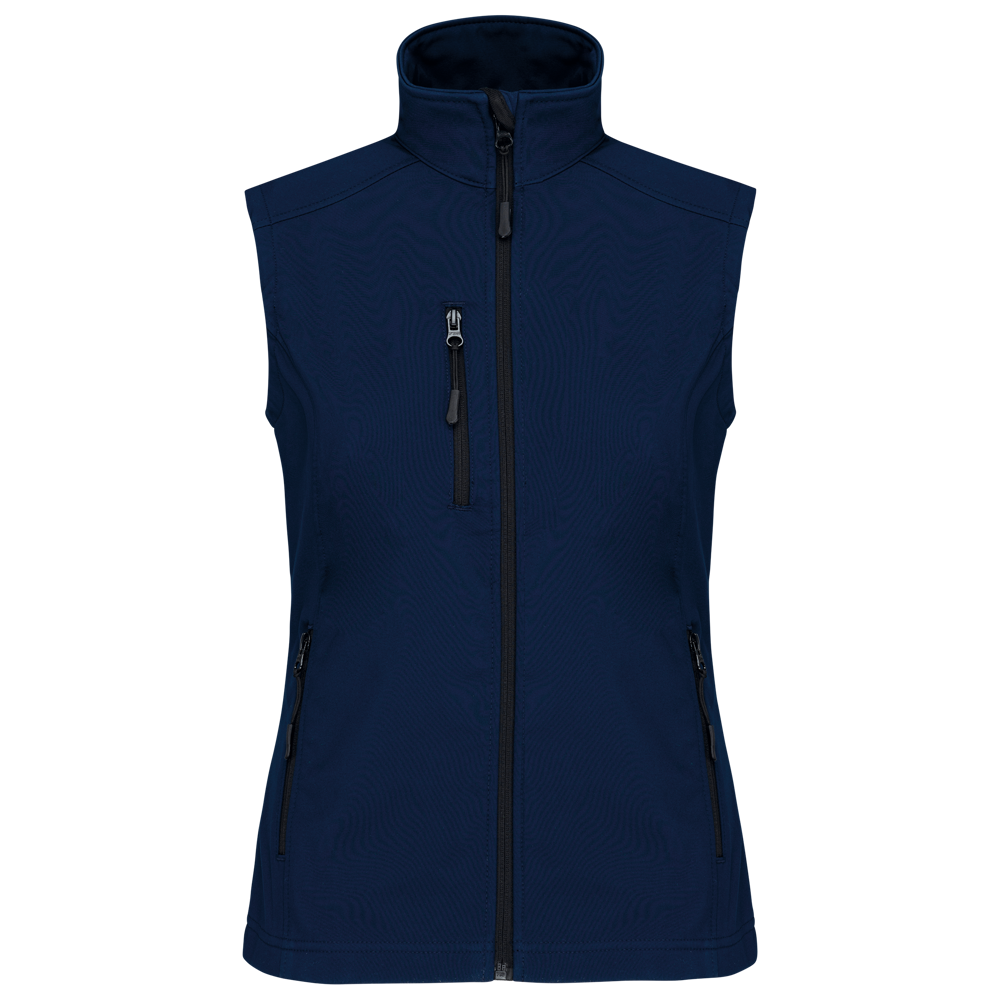 K404 - Damen Softshell Bodywärmer - navy