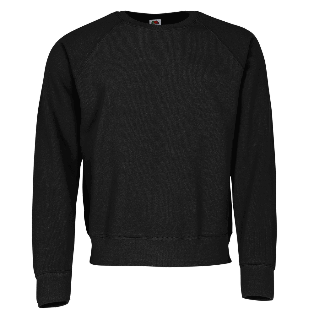 622160 - Classic Raglan Sweat - Schwarz