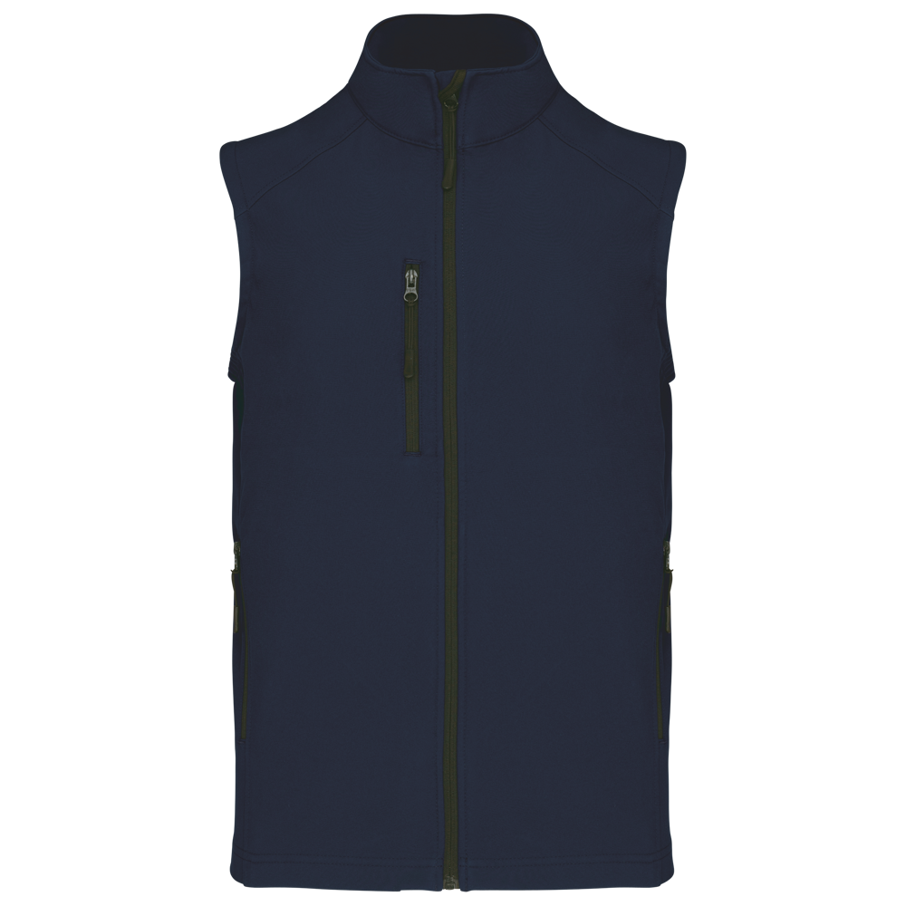 K403 - Herren Softshell Bodywärmer - navy
